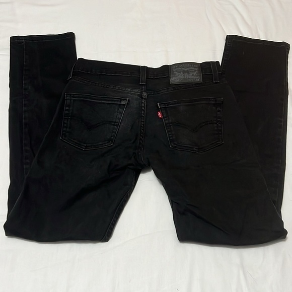 Levi’s Black 511 Straight Jeans - Picture 2 of 3